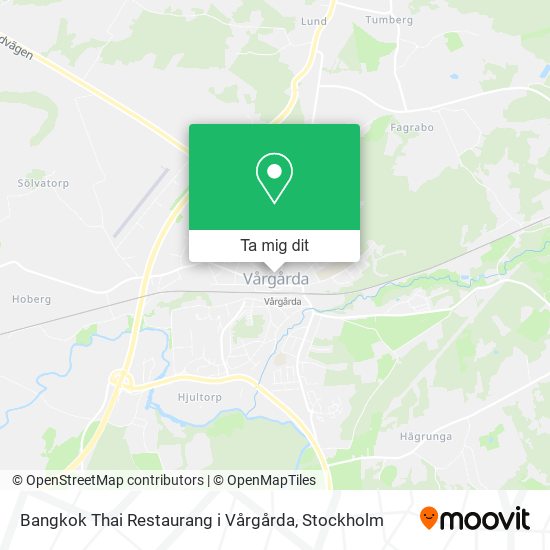 Bangkok Thai Restaurang i Vårgårda karta