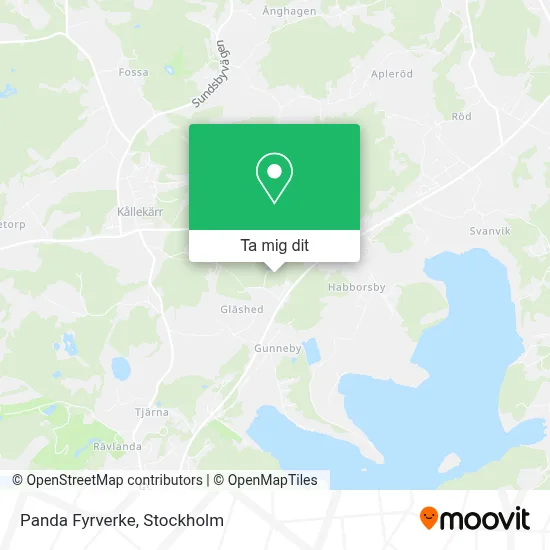 Panda Fyrverke karta