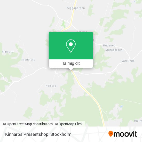 Kinnarps Presentshop karta