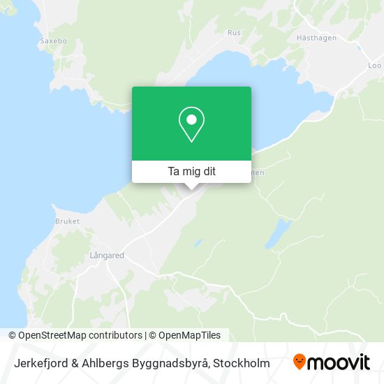 Jerkefjord & Ahlbergs Byggnadsbyrå karta