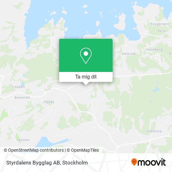 Styrdalens Bygglag AB karta