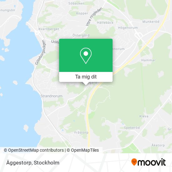 Äggestorp karta