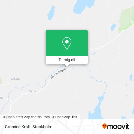 Grönåns Kraft karta