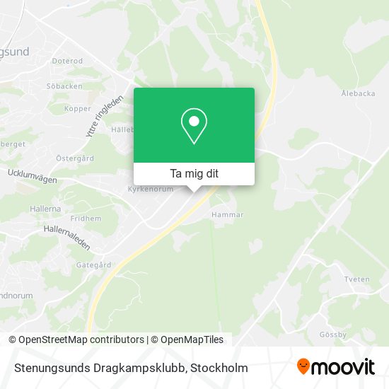 Stenungsunds Dragkampsklubb karta