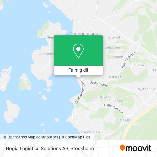 Hogia Logistics Solutions AB karta