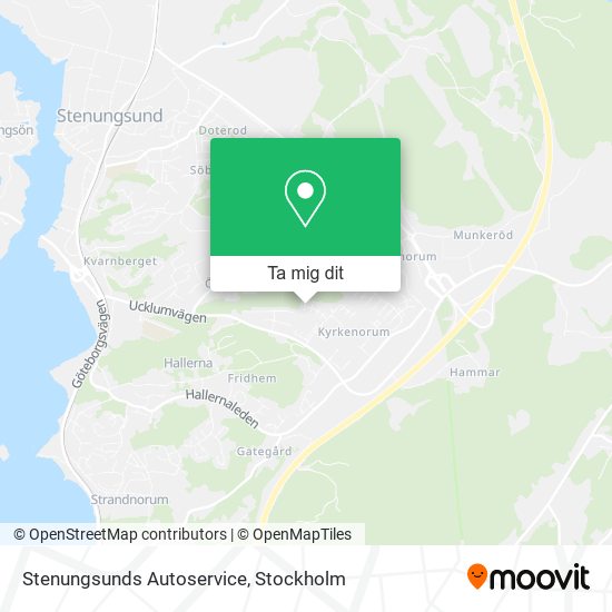 Stenungsunds Autoservice karta