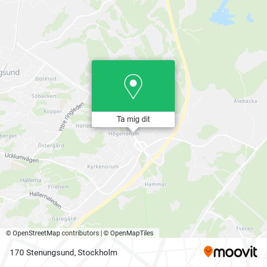 170 Stenungsund karta