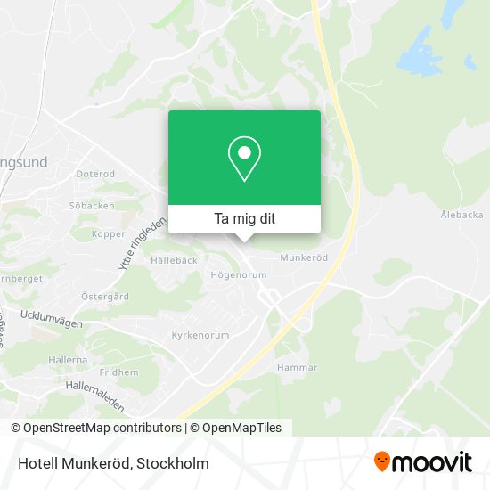 Hotell Munkeröd karta