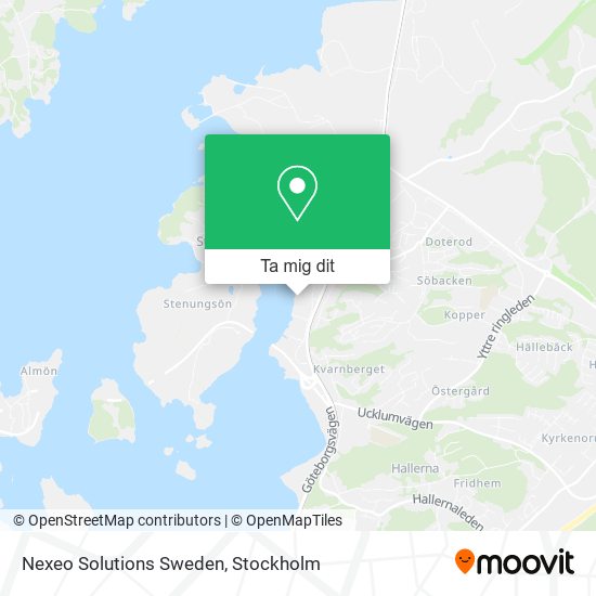 Nexeo Solutions Sweden karta