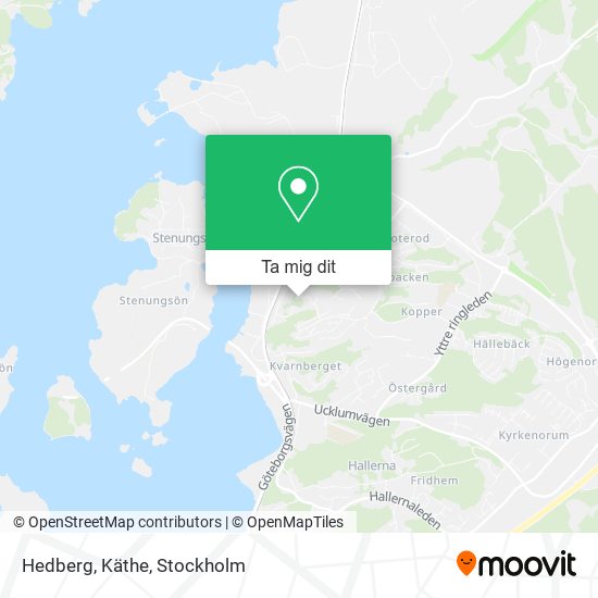 Hedberg, Käthe karta
