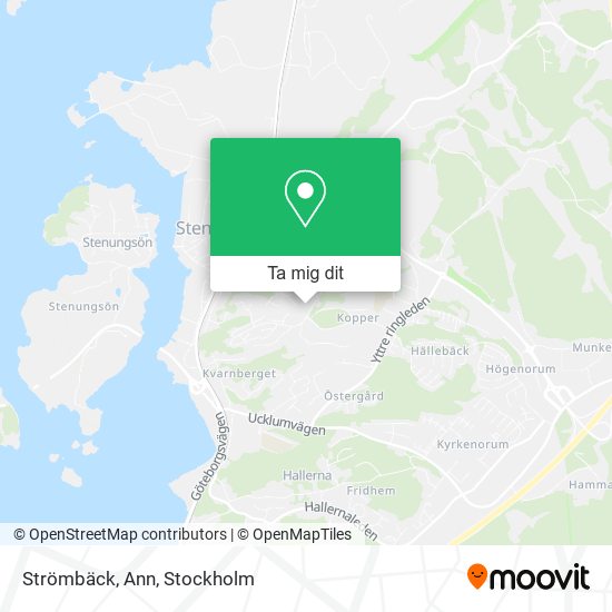 Strömbäck, Ann karta