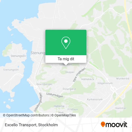 Excello Transport karta