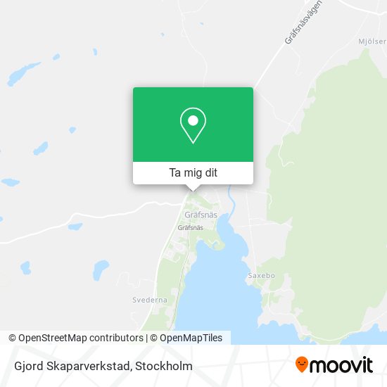 Gjord Skaparverkstad karta