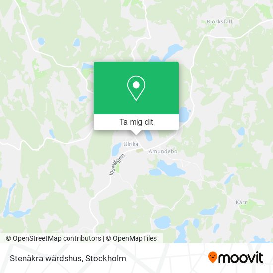 Stenåkra wärdshus karta
