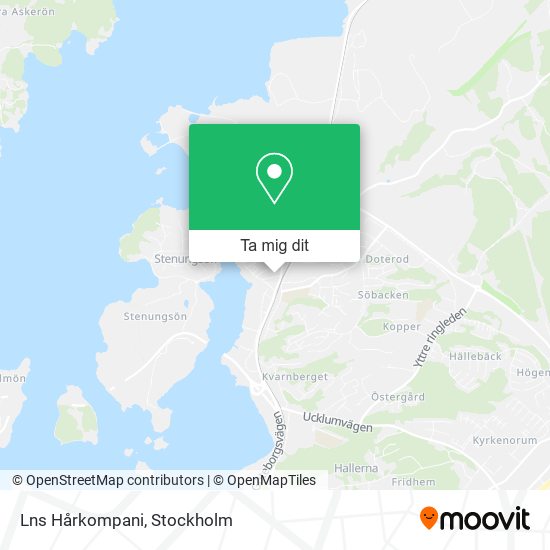 Lns Hårkompani karta