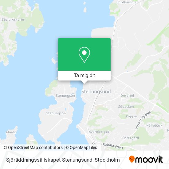 Sjöräddningssällskapet Stenungsund karta