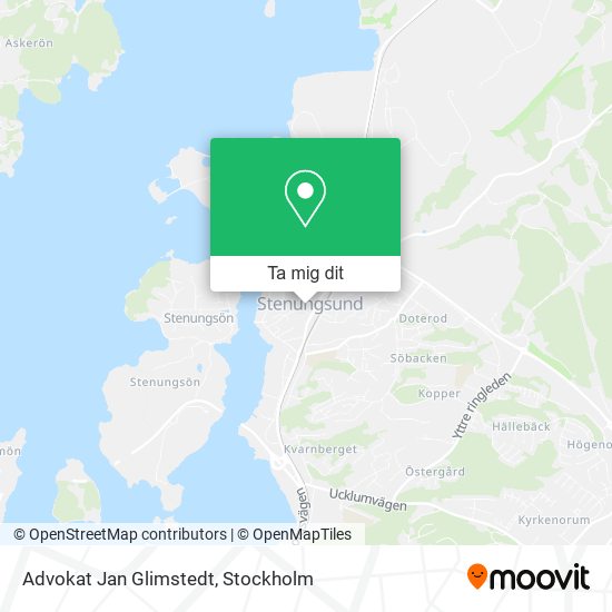 Advokat Jan Glimstedt karta