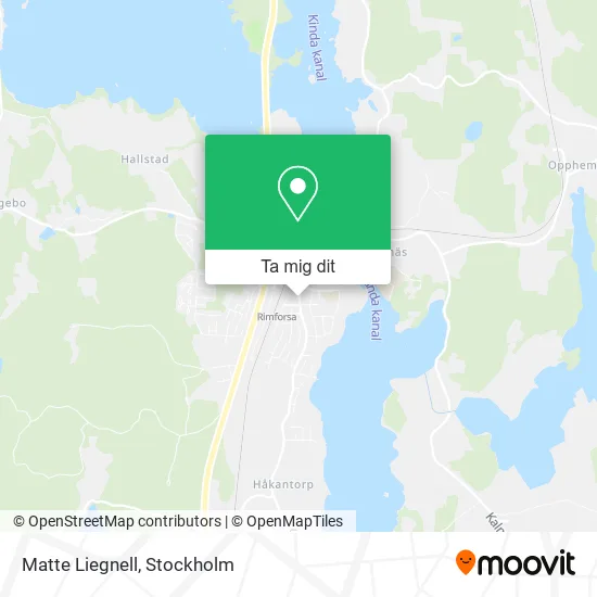 Matte Liegnell karta