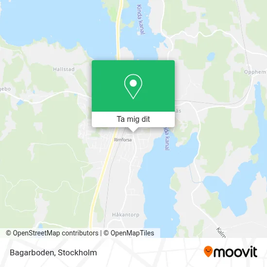 Bagarboden karta
