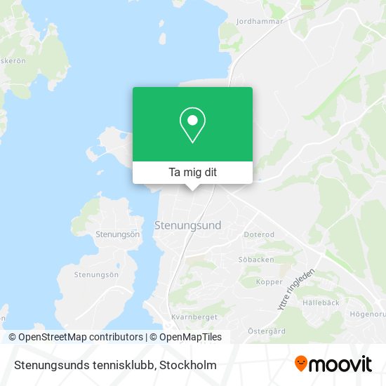 Stenungsunds tennisklubb karta
