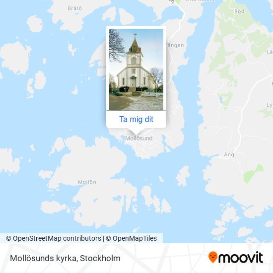 Mollösunds kyrka karta