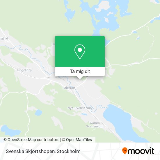 Svenska Skjortshopen karta