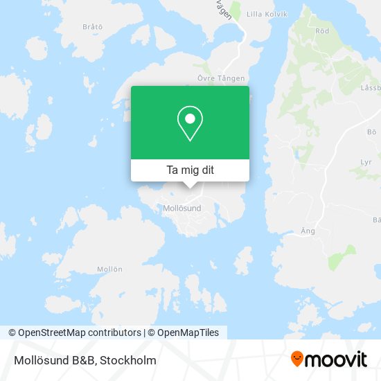 Mollösund B&B karta