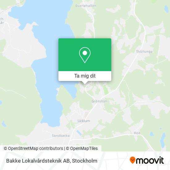 Bakke Lokalvårdsteknik AB karta