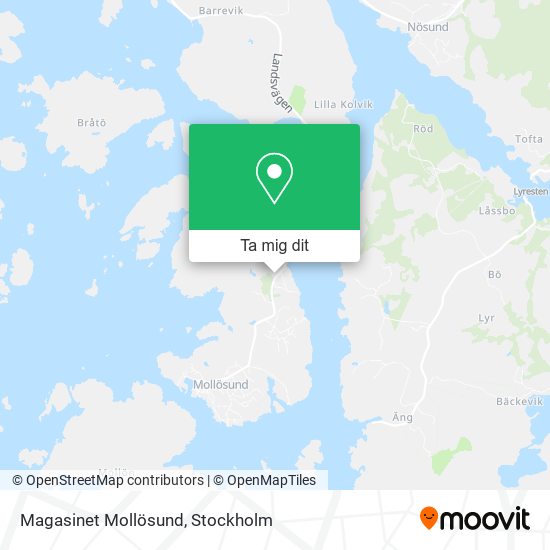 Magasinet Mollösund karta