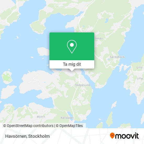 Havsörnen karta