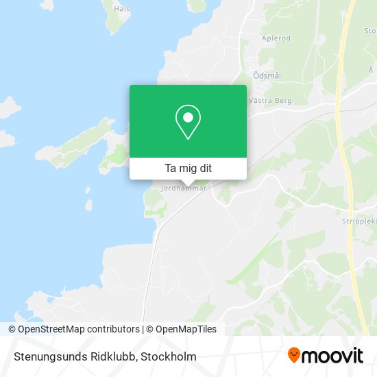 Stenungsunds Ridklubb karta