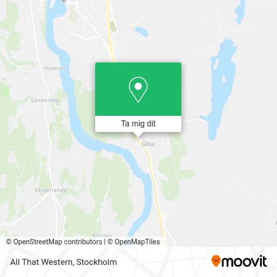 All That Western karta