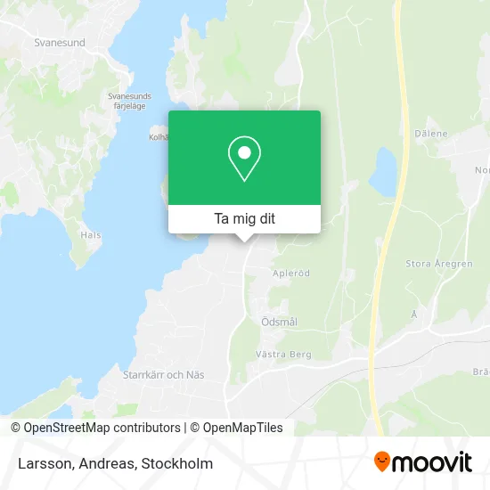 Larsson, Andreas karta