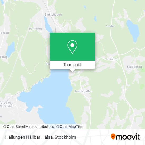 Hällungen Hållbar Hälsa karta