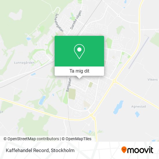 Kaffehandel Record karta