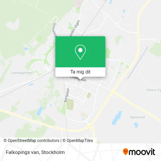 Falkopings van karta