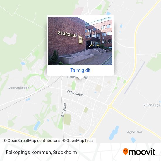 Falköpings kommun karta