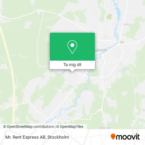 Mr. Rent Express AB karta