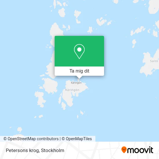 Petersons krog karta