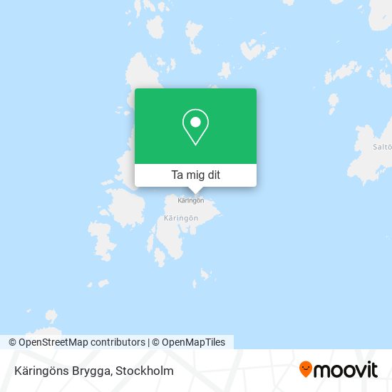 Käringöns Brygga karta