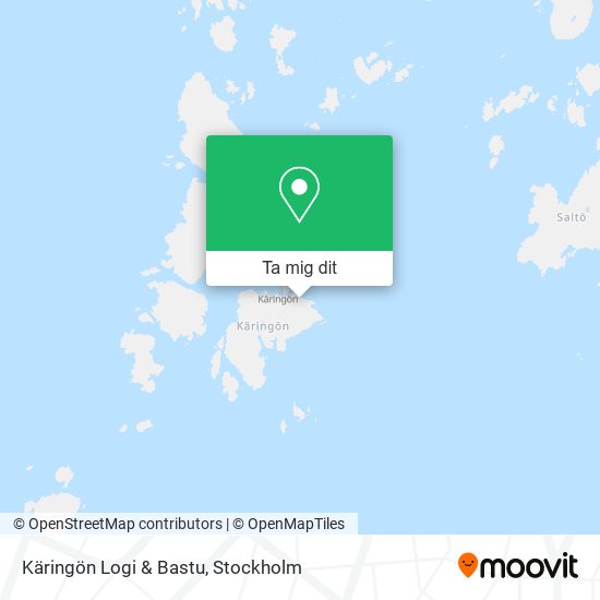 Käringön Logi & Bastu karta