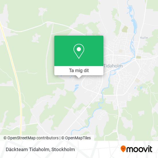 Däckteam Tidaholm karta