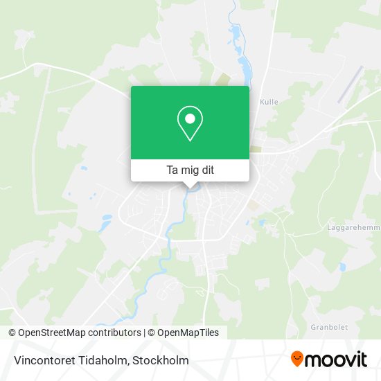 Vincontoret Tidaholm karta