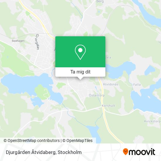 Djurgården Åtvidaberg karta