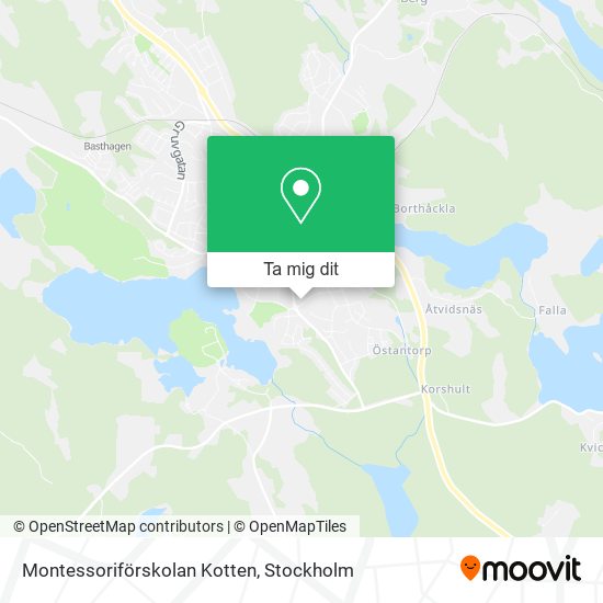 Montessoriförskolan Kotten karta