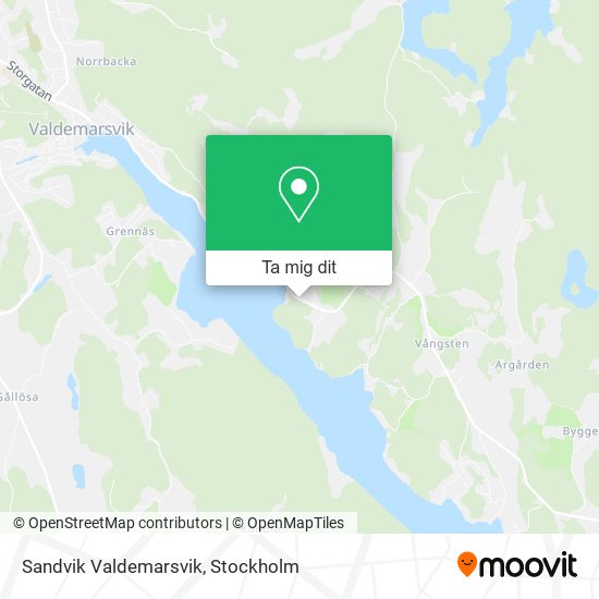 Sandvik Valdemarsvik karta