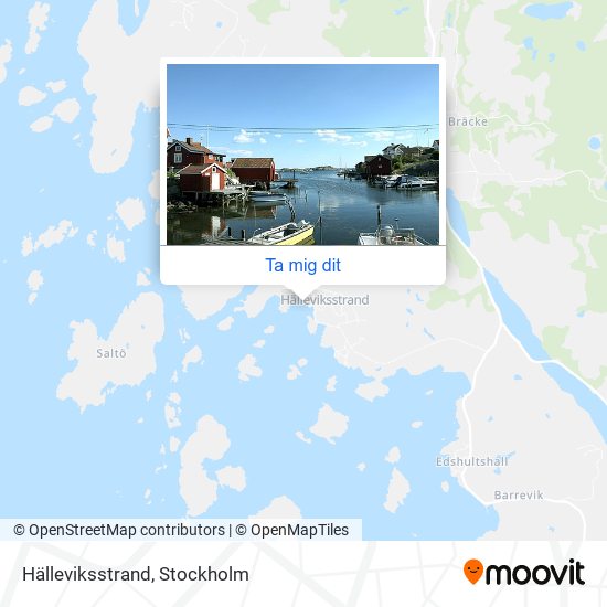 Hälleviksstrand karta