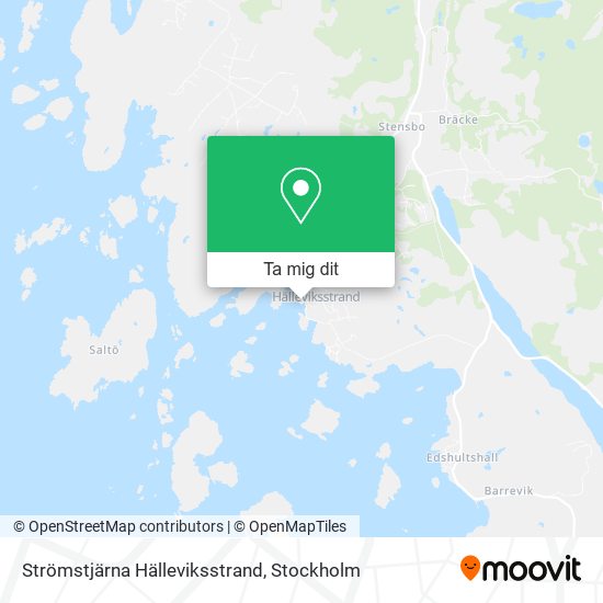 Strömstjärna Hälleviksstrand karta