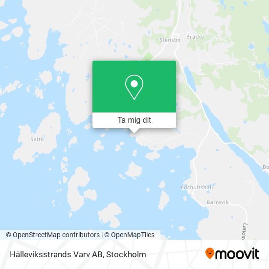 Hälleviksstrands Varv AB karta