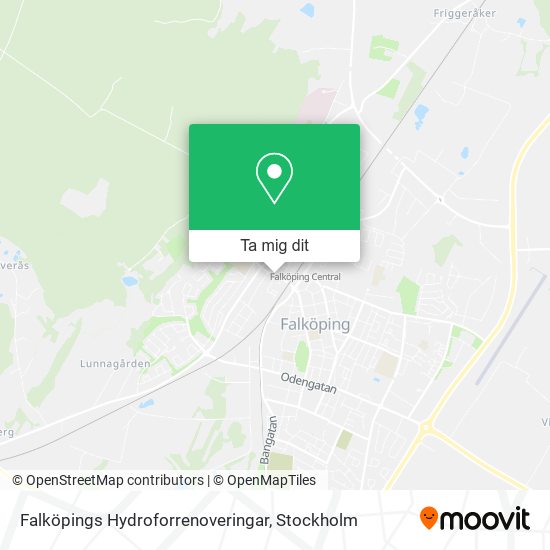 Falköpings Hydroforrenoveringar karta